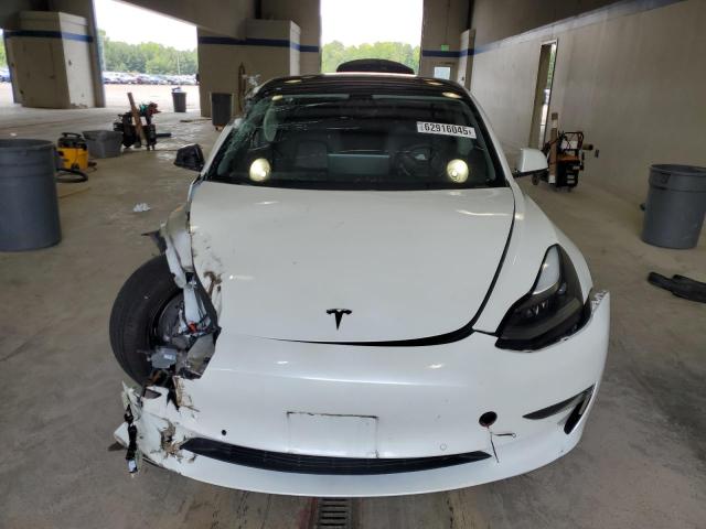 5YJ3E1EA3MF991689 - 2021 TESLA MODEL 3 WHITE photo 5