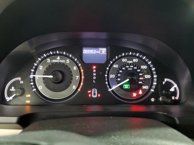 5FNRL5H69EB099379 - 2014 HONDA ODYSSEY EXL BURGUNDY photo 9