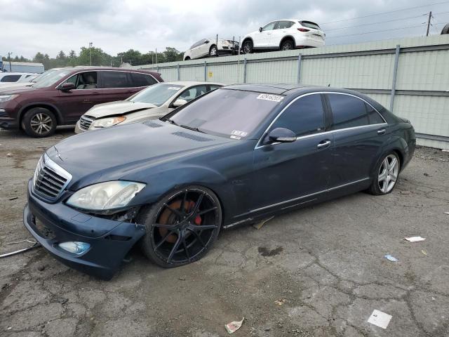 WDDNG76X87A100291 - 2007 MERCEDES-BENZ S 600 BLUE photo 1