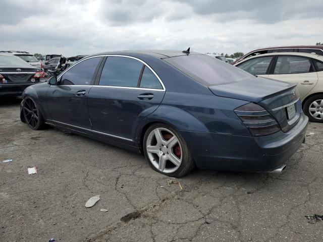 WDDNG76X87A100291 - 2007 MERCEDES-BENZ S 600 BLUE photo 2