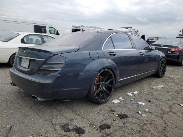 WDDNG76X87A100291 - 2007 MERCEDES-BENZ S 600 BLUE photo 3