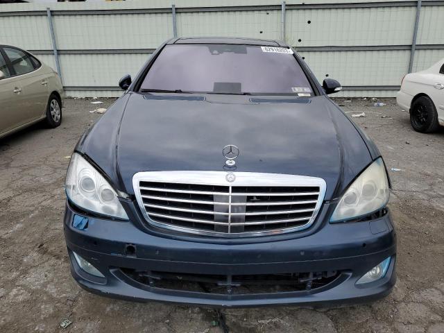 WDDNG76X87A100291 - 2007 MERCEDES-BENZ S 600 BLUE photo 5