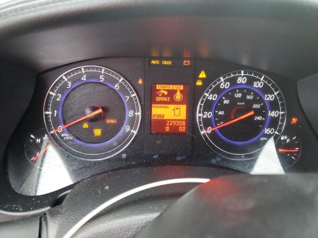 JN1AJ0HR9AM756170 - 2010 INFINITI EX35 BASE Շագանակագույն լուսանկար 9