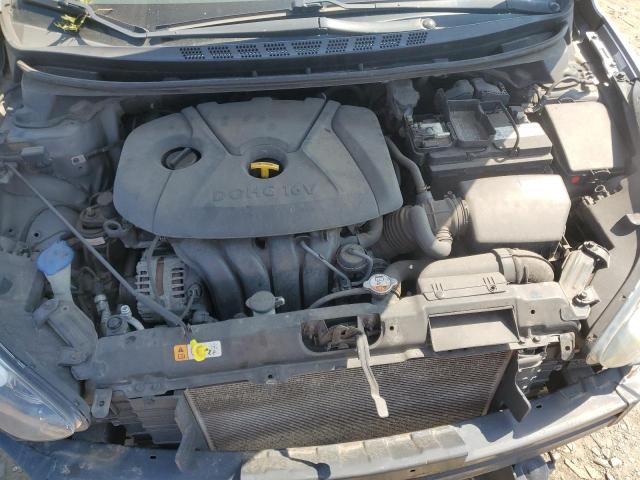 KMHDH4AE7FU423781 - 2015 HYUNDAI ELANTRA SE GRAY photo 11