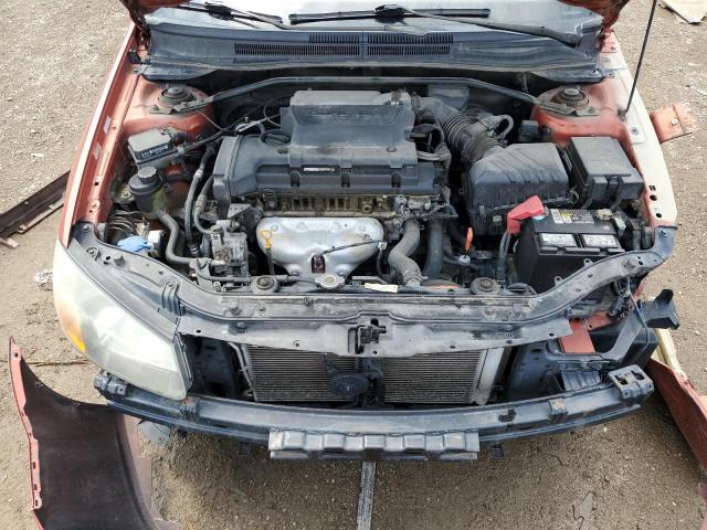 KNAFE121185013939 - 2008 KIA SPECTRA EX ORANGE photo 11