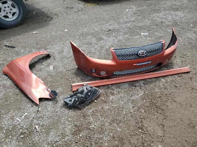 KNAFE121185013939 - 2008 KIA SPECTRA EX ORANGE photo 12