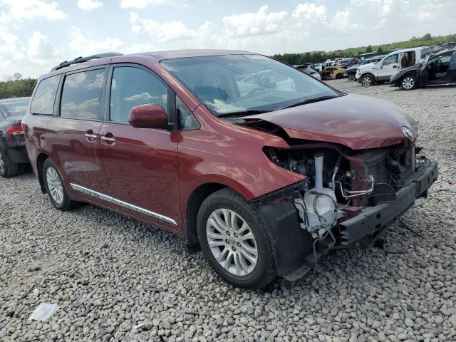 5TDYK3DC9FS658232 - 2015 TOYOTA SIENNA XLE RED photo 4