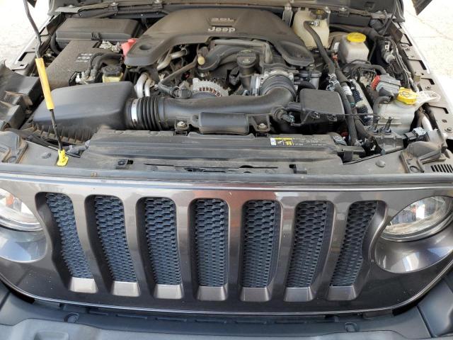 1C4HJXDG9JW127019 - 2018 JEEP WRANGLER U SPORT GRAY photo 11