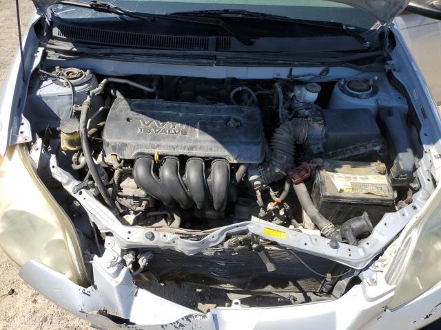 2T1KR30E77C641223 - 2007 TOYOTA COROLLA MA XR SILVER photo 11