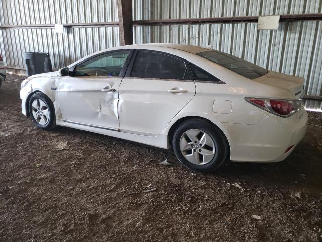 KMHEC4A48CA060303 - 2012 HYUNDAI SONATA HYBRID WHITE photo 2