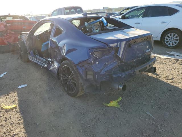 JF1ZNAA12G8701081 - 2016 TOYOTA SCION FR-S BLUE photo 3