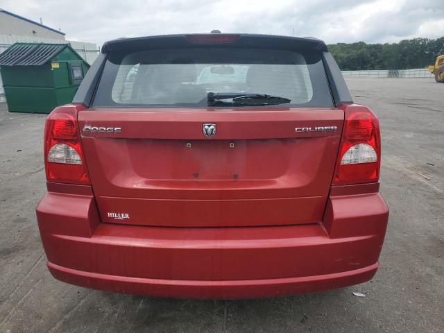 1B3CB3HAXAD615558 - 2010 DODGE CALIBER MAINSTREET RED photo 6