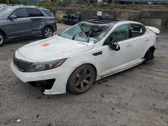 5XXGN4A79FG432709 - 2015 KIA OPTIMA EX WHITE photo 1