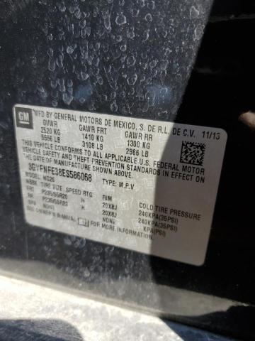 3GYFNFE38ES586068 - 2014 CADILLAC SRX PERFORMANCE COLLECTION Қара фото 13