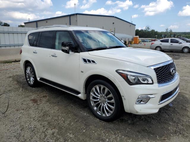 JN8AZ2ND4F9771104 - 2015 INFINITI QX80 WHITE photo 4