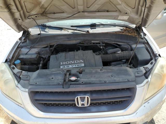 2HKYF18675H567946 - 2005 HONDA PILOT EXL GRAY photo 12