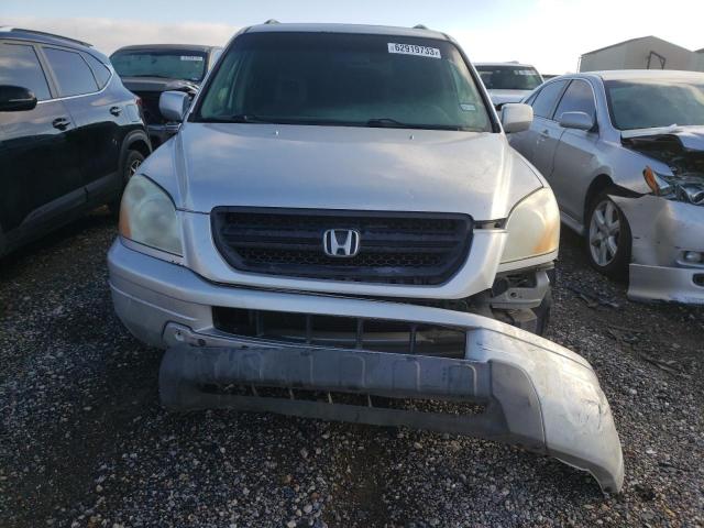 2HKYF18675H567946 - 2005 HONDA PILOT EXL GRAY photo 5