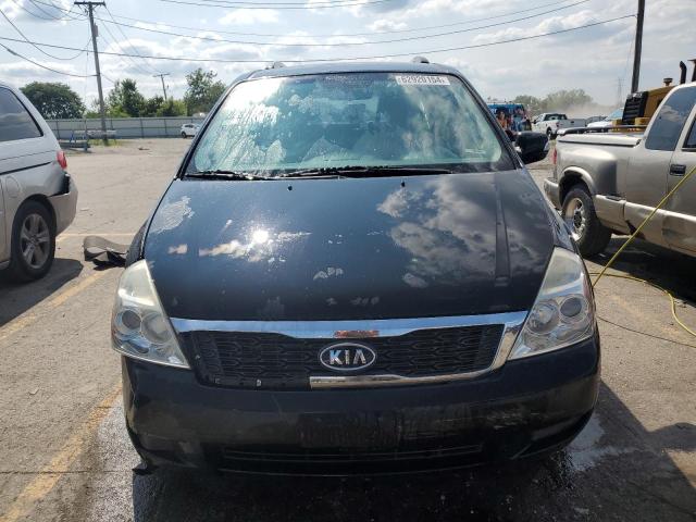 KNDMG4C78C6441955 - 2012 KIA SEDONA LX BLACK photo 5