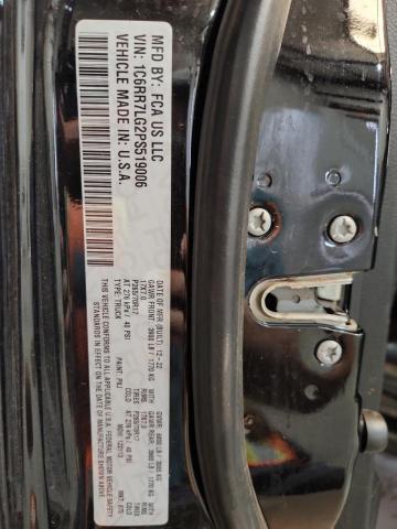 1C6RR7LG2PS519006 - 2023 RAM 1500 CLASS SLT შავი ფოტო 13