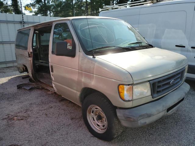 1FMRE11W46DA20430 - 2006 FORD ECONOLINE E150 WAGON BEIGE photo 4