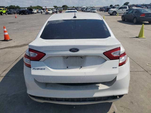 1FA6P0H75E5373512 - 2014 FORD FUSION SE WHITE photo 6