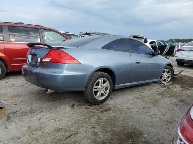 1HGCM72657A005115 - 2007 HONDA ACCORD EX BLUE photo 3