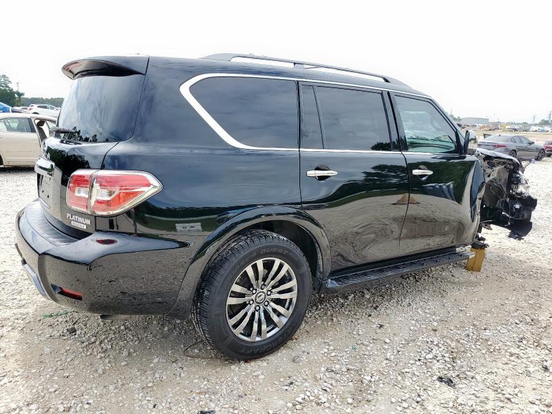 JN8AY2NF8K9352462 - 2019 NISSAN ARMADA PLATINUM Սև լուսանկար 3