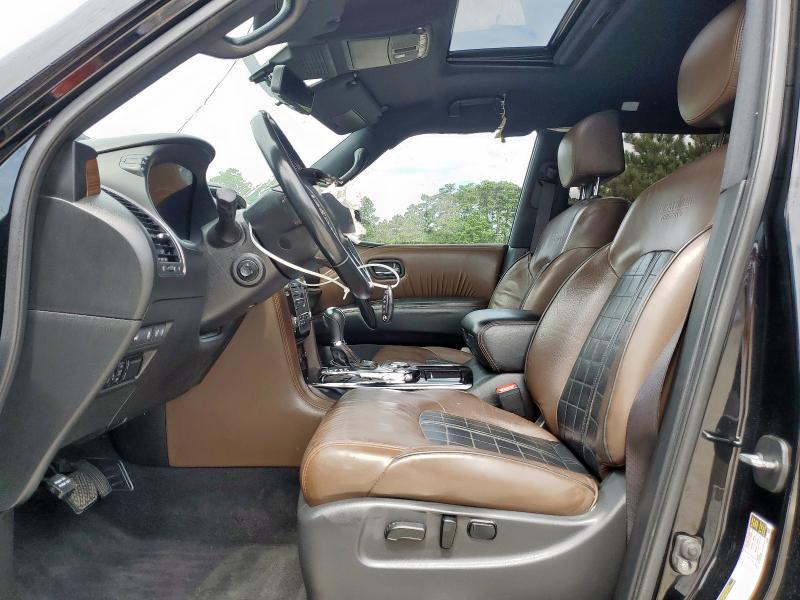 JN8AY2NF8K9352462 - 2019 NISSAN ARMADA PLATINUM Սև լուսանկար 7