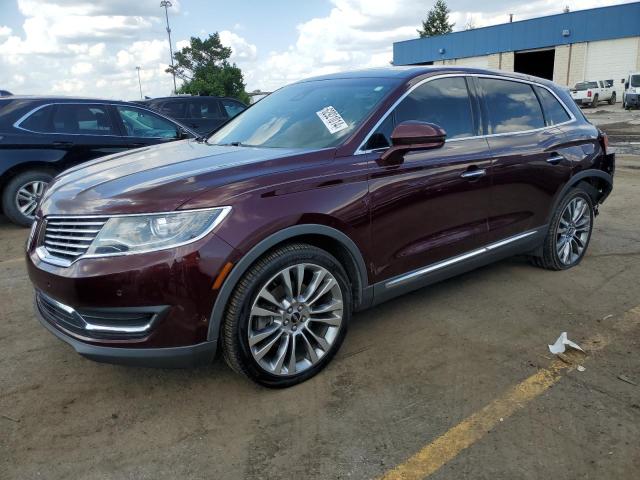 2LMPJ8LR0HBL14827 - 2017 LINCOLN MKX RESERVE Շագանակագույն լուսանկար 1