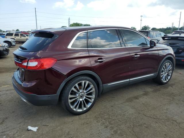 2LMPJ8LR0HBL14827 - 2017 LINCOLN MKX RESERVE Շագանակագույն լուսանկար 3
