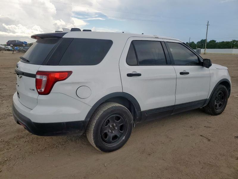 1FM5K8AR0HGB47266 - 2017 FORD EXPLORER POLICE INTERCEPTOR Blanco foto 3