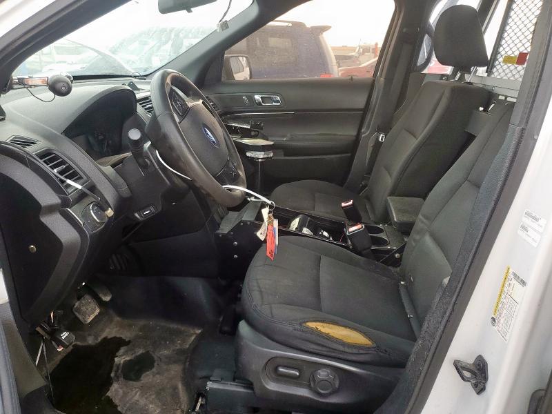 1FM5K8AR0HGB47266 - 2017 FORD EXPLORER POLICE INTERCEPTOR Blanco foto 7