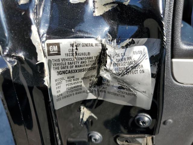 3GNCA63X98S695290 - 2008 CHEVROLET HHR SS 黑色 照片 12