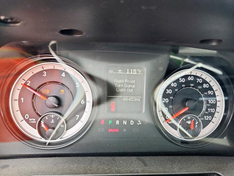 3C6JR6DG3NG412668 - 2022 RAM 1500 CLASS TRADESMAN Biały zdjęcie 9