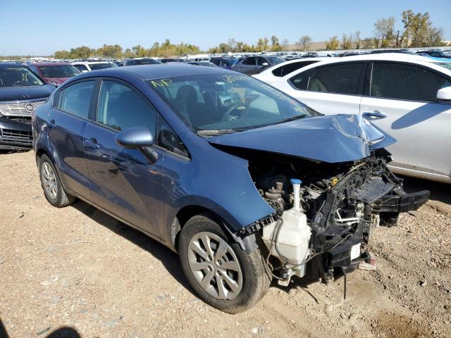 KNADM4A32G6689291 - 2016 KIA RIO LX BLUE photo 1