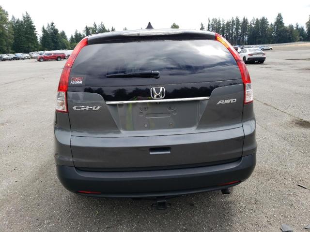 5J6RM4H54EL022344 - 2014 HONDA CR-V EX GRAY photo 6