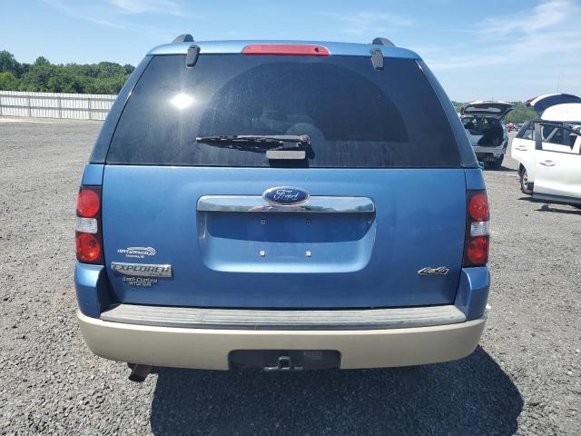 1FMEU74E89UA34441 - 2009 FORD EXPLORER EDDIE BAUER BLUE photo 6