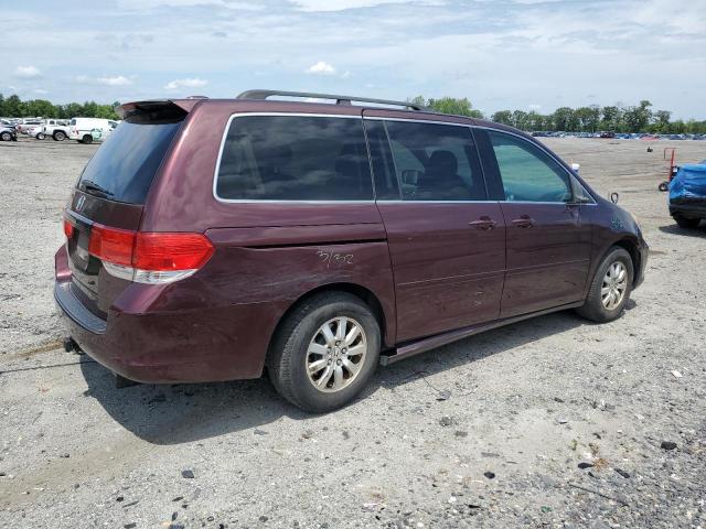 5FNRL38799B034647 - 2009 HONDA ODYSSEY EXL BURGUNDY photo 3