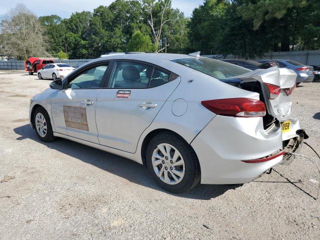 KMHD74LF2HU116854 - 2017 HYUNDAI ELANTRA SE SILVER photo 2