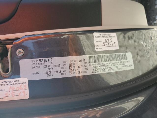 2C4RC1BG4JR214107 - 2018 CHRYSLER PACIFICA TOURING L Grafit foto 13