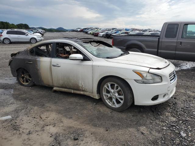 1N4AA5AP7CC858651 - 2012 NISSAN MAXIMA S WHITE photo 4