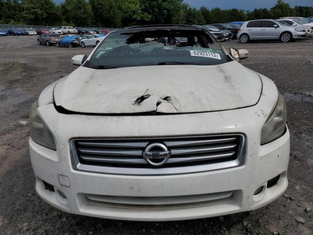 1N4AA5AP7CC858651 - 2012 NISSAN MAXIMA S WHITE photo 5