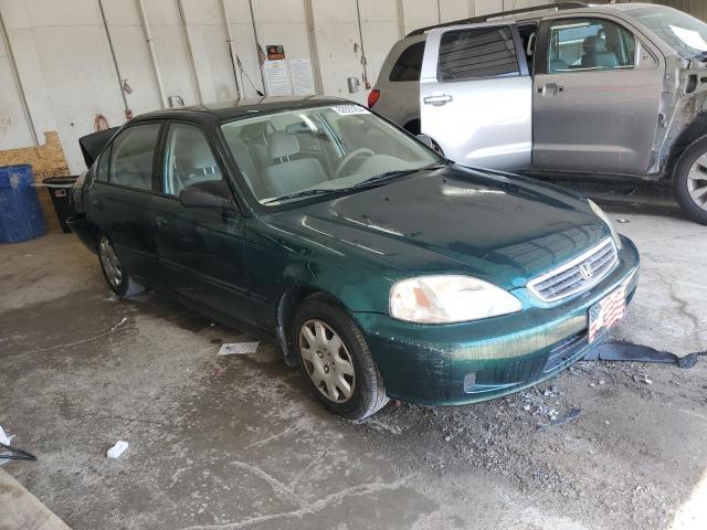 2HGEJ661XYH597298 - 2000 HONDA CIVIC BASE GREEN photo 4