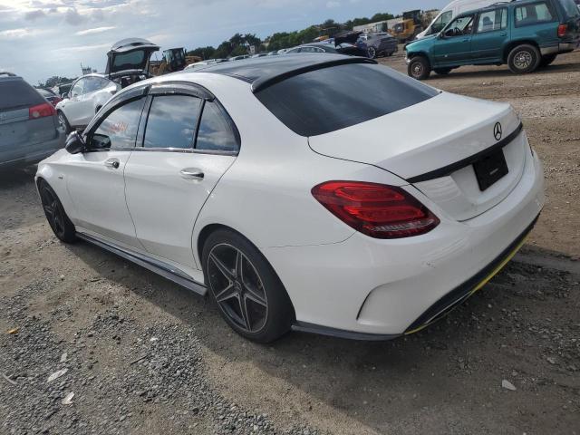 55SWF6EB2GU127719 - 2016 MERCEDES-BENZ C 450 4MATIC AMG WHITE photo 2