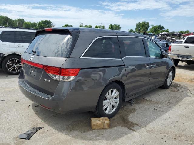 5FNRL5H91EB020572 - 2014 HONDA ODYSSEY TOURING SILVER photo 3