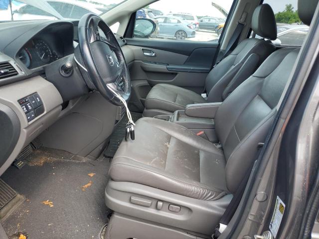 5FNRL5H91EB020572 - 2014 HONDA ODYSSEY TOURING SILVER photo 7