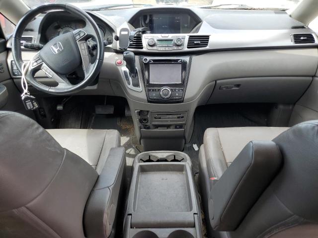 5FNRL5H91EB020572 - 2014 HONDA ODYSSEY TOURING SILVER photo 8