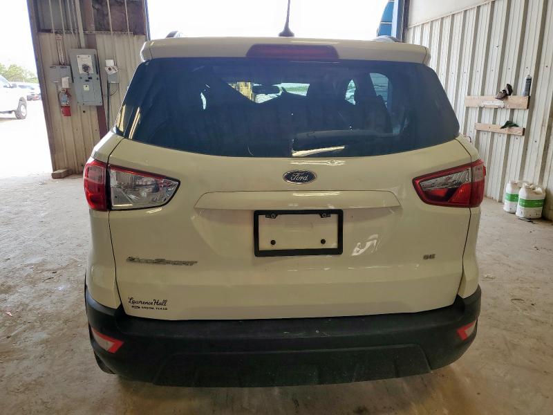 MAJ3S2GE7MC442434 - 2021 FORD ECOSPORT SE Белый фото 6