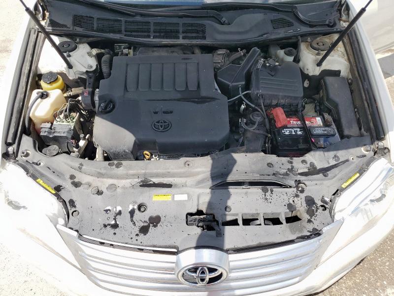 4T1BK3DB4CU472680 - 2012 TOYOTA AVALON BASE WHITE photo 11