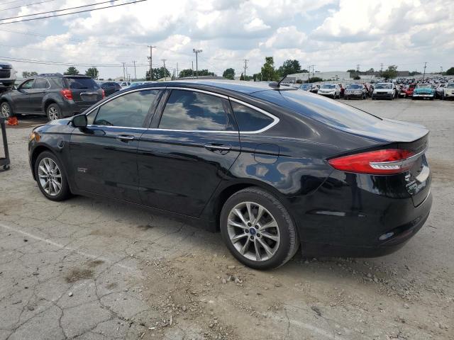 3FA6P0PU3HR276222 - 2017 FORD FUSION SE PHEV BLACK photo 2